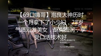 【69口嗨哥】泡良大神历时一个月拿下了小少妇，28岁气质短发美女，酥胸圆润，享受口活技术好