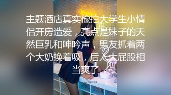 主题酒店真实偸拍大学生小情侣开房造爱，亮点是妹子的天然巨乳和呻吟声，男友抓着两个大奶换着吸，后入大屁股相当爽了