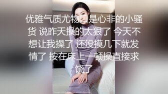 优雅气质尤物口是心非的小骚货 说昨天操的太狠了 今天不想让我操了 还没摸几下就发情了 按在床上一顿操直接求饶了