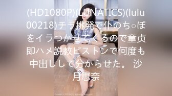 (HD1080P)(LUNATICS)(lulu00218)チラ挑発で仆のち○ぽをイラつかせてくるので童贞即ハメ説教ピストンで何度も中出しして分からせた。 沙月恵奈