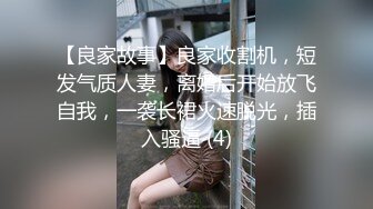 【良家故事】良家收割机，短发气质人妻，离婚后开始放飞自我，一袭长裙火速脱光，插入骚逼 (4)